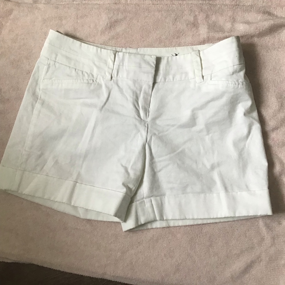 The Limited white shorts